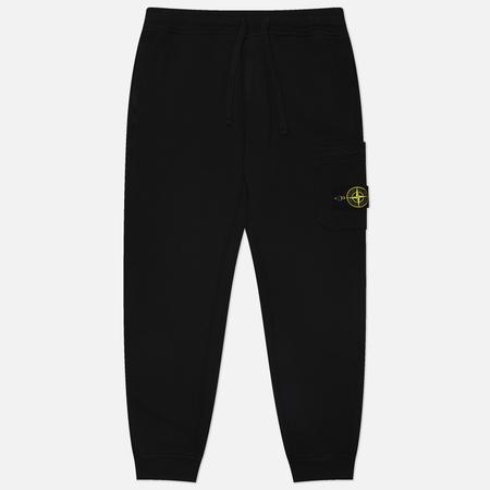 Мужские брюки  Organic Cotton Fleece, цвет чёрный, размер XL Stone Island