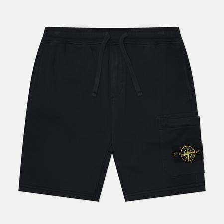 Мужские шорты  Organic Cotton Fleece, цвет синий, размер M Stone Island