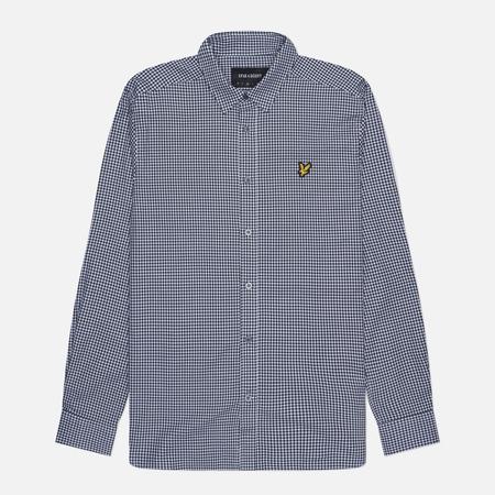 Мужская рубашка  Shepherd Check, цвет синий, размер M Lyle & Scott