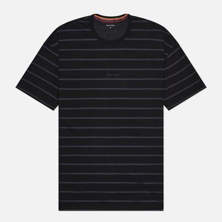 Мужская футболка  Relax Logo Stripe, цвет чёрный, размер S Paul Smith