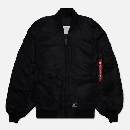 Мужская куртка бомбер  MA-1 Bloodchit Gen II Flight Oversized, цвет чёрный, размер XXXL Alpha Industries
