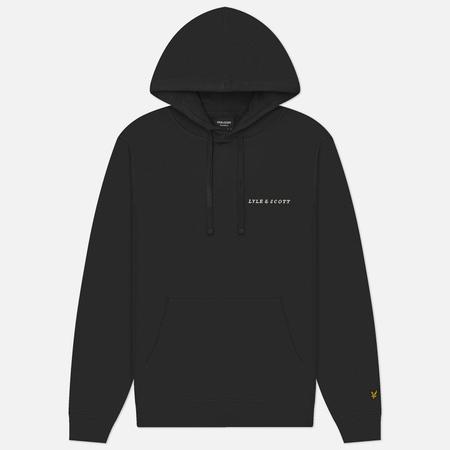 Мужская толстовка  Embroidered Hoodie, цвет серый, размер XL Lyle & Scott