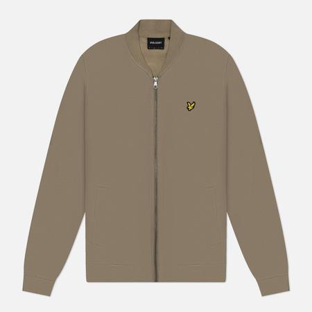 Мужская куртка бомбер  Jersey, цвет бежевый, размер XL Lyle & Scott