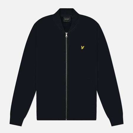Мужская куртка бомбер  Jersey, цвет синий, размер XL Lyle & Scott