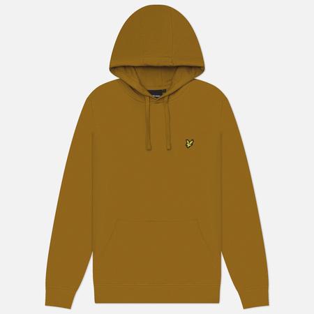 Мужская толстовка  Hoodie Regular Fit, цвет жёлтый, размер S Lyle & Scott