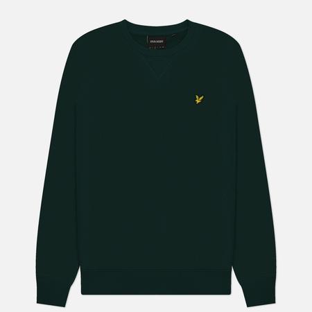 Мужская толстовка  Crew Neck Regular Fit, цвет зелёный, размер L Lyle & Scott
