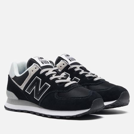 Кроссовки  ML574EVB, цвет чёрный, размер 40.5 EU New Balance
