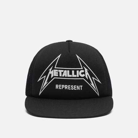 Кепка  x Metallica Trucker, цвет чёрный Represent