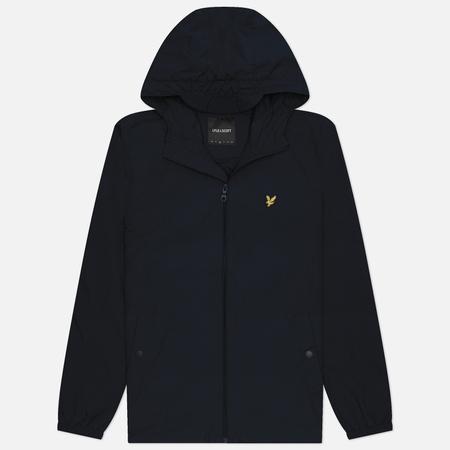 Мужская куртка ветровка  Zip Through Hooded, цвет чёрный, размер XXL Lyle & Scott
