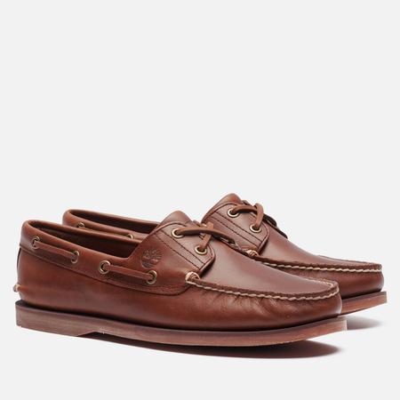 Мужские ботинки  Classic Boat, цвет коричневый, размер 40 EU Timberland