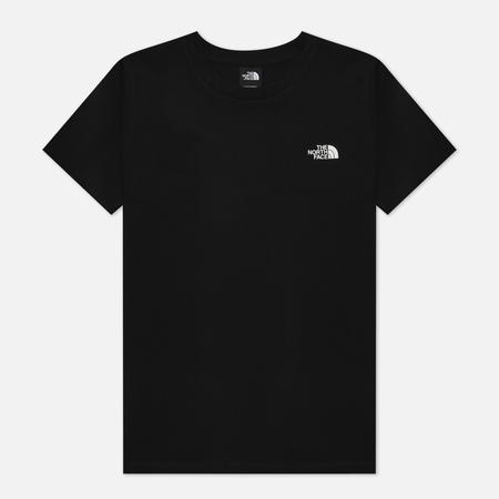 Женская футболка  Simple Dome Crew Neck, цвет чёрный, размер S THE NORTH FACE
