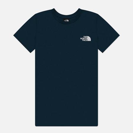 Женская футболка  Redbox, цвет синий, размер XS THE NORTH FACE