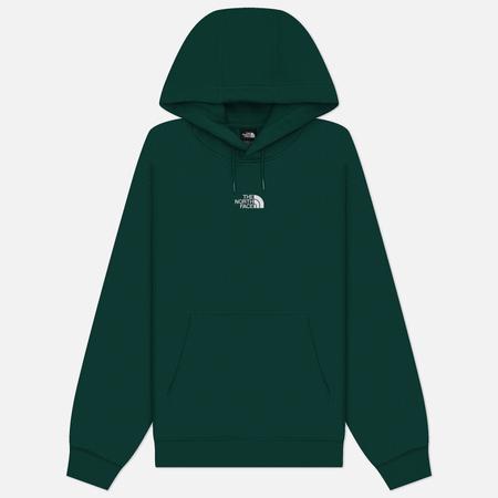 Женская толстовка  Essential Oversized Hoodie, цвет зелёный, размер XL THE NORTH FACE