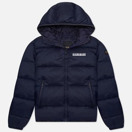 Мужской пуховик  A-Suomi Hooded 1, цвет синий, размер XL Napapijri