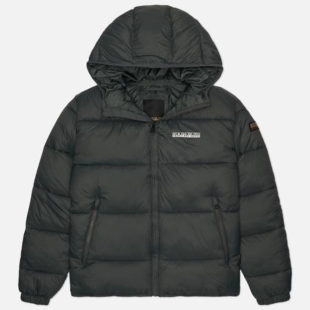 Мужской пуховик  A-Suomi Hooded 1, цвет зелёный, размер S Napapijri