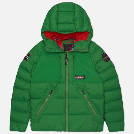 Мужской пуховик  Moesa Puffer, цвет зелёный, размер XL Napapijri