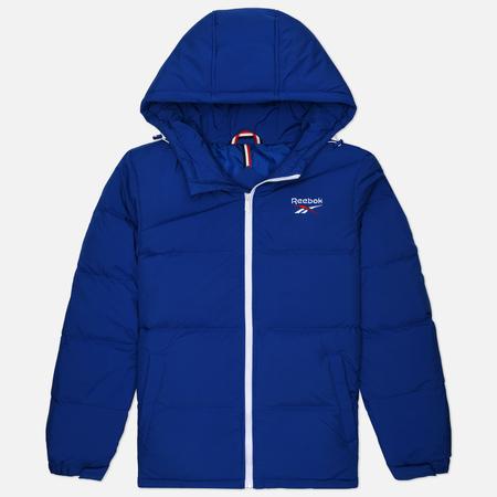 Мужской пуховик  Vector Back Stretch Puffer, цвет синий, размер XL Reebok