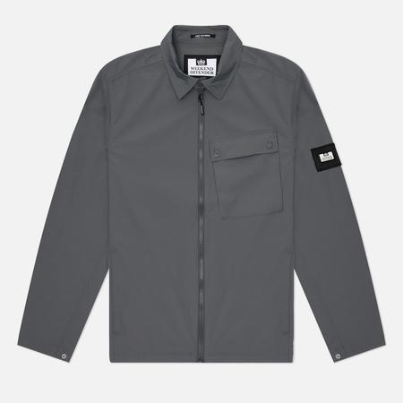 Мужская рубашка  Southbank Overshirt, цвет серый, размер XL WEEKEND OFFENDER