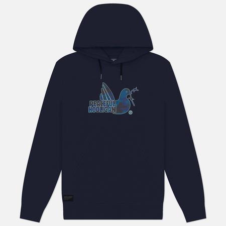Мужская толстовка  Hex Dove Hoodie, цвет синий, размер S Peaceful Hooligan