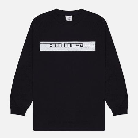 Мужской лонгслив  Long Block, цвет чёрный, размер L ALLTIMERS