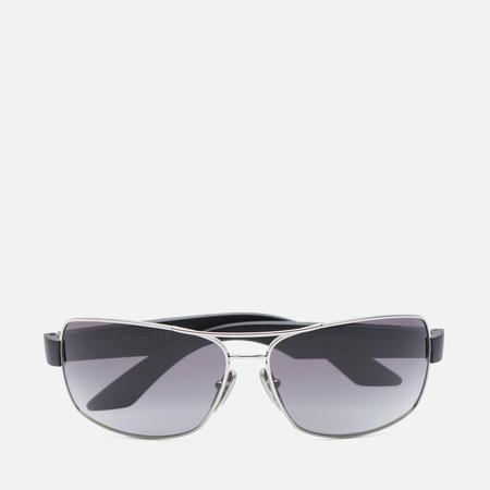 Солнцезащитные очки  50ZS 1BC09U, цвет чёрный, размер 65mm Prada Linea Rossa