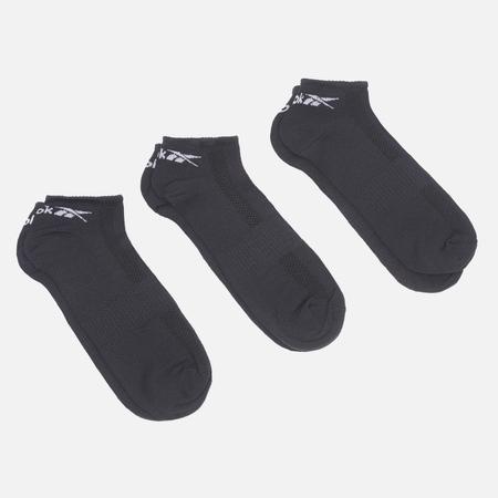 Комплект носков  Liner Core 3-Pack, цвет чёрный, размер 40-42 EU Reebok