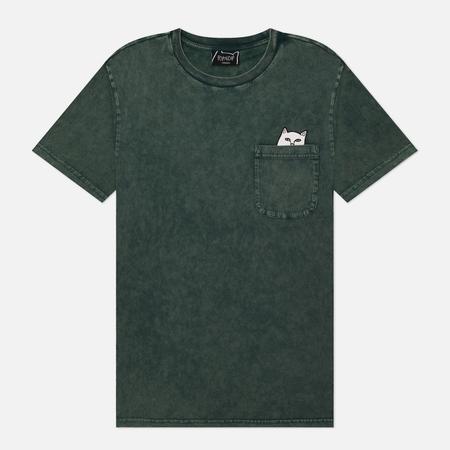 Мужская футболка  Lord Nermal Pocket, цвет зелёный, размер M RIPNDIP