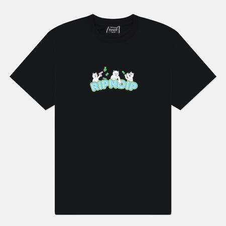 Мужская футболка  Club Cream, цвет чёрный, размер S RIPNDIP