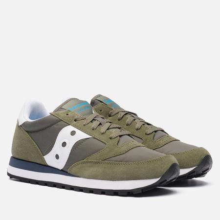 Мужские кроссовки  Jazz Original, цвет оливковый, размер 42.5 EU Saucony