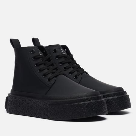 Женские кроссовки  Lace-Up Leather, цвет чёрный, размер 39 EU Maison Margiela MM6