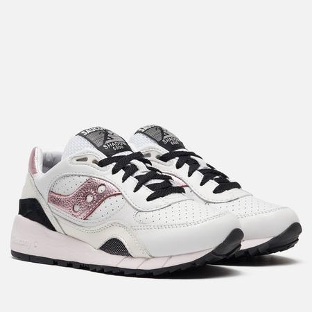 Женские кроссовки  Shadow 6000 Leather, цвет белый, размер 37.5 EU Saucony