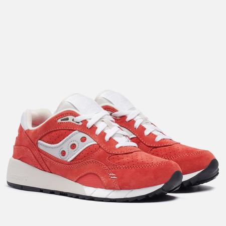 Мужские кроссовки  Shadow 6000 Suede Premium, цвет красный, размер 42 EU Saucony