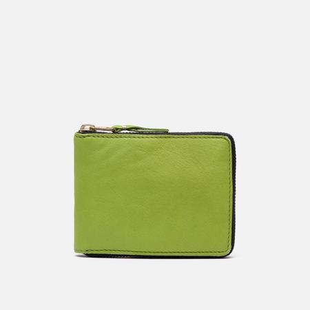 Кошелек  SA7100WW Washed Leather, цвет зелёный Comme Des Garçons Wallet