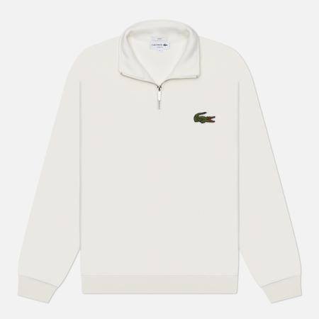 Мужская толстовка  Loose Fit Badge Accent Half-Zip, цвет белый, размер XL Lacoste