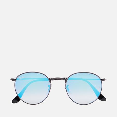 Солнцезащитные очки  Round Flash Lenses Gradient, цвет чёрный, размер 50mm Ray-Ban