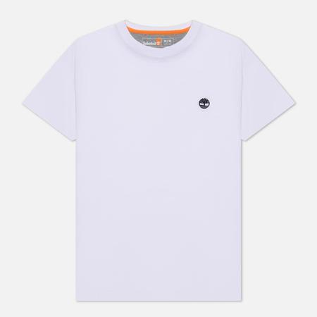 Мужская футболка  Dunstan River Slim Fit, цвет белый, размер M Timberland