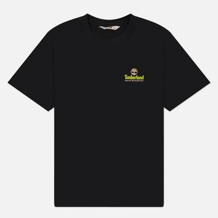 Мужская футболка  Illustrated Tree Logo Back Graphic, цвет чёрный, размер M Timberland