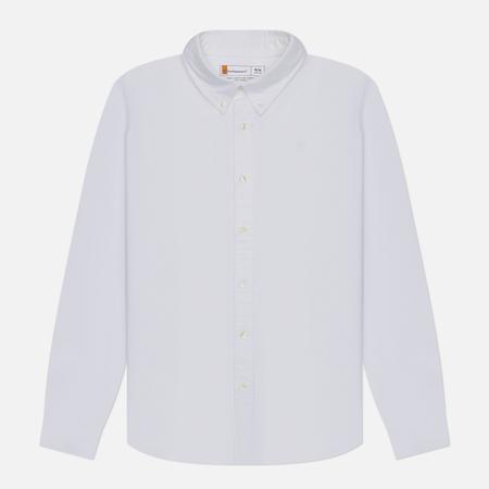 Мужская рубашка  Oxford Slim, цвет белый, размер S Timberland