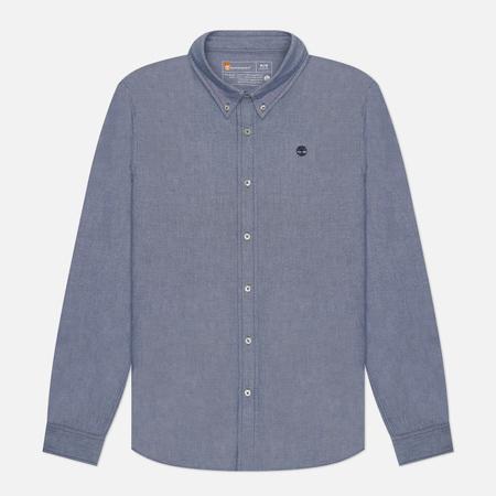 Мужская рубашка  Oxford Slim, цвет синий, размер M Timberland