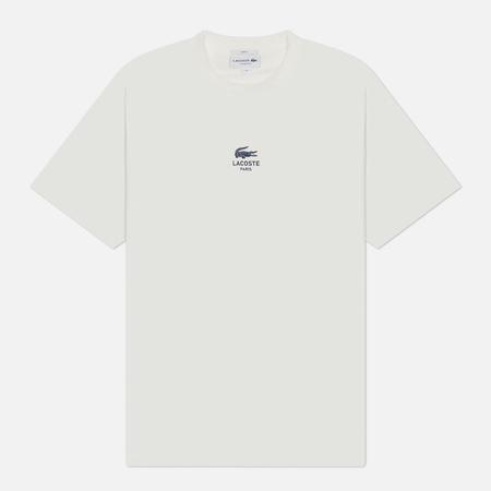 Мужская футболка  Signature Print Cotton, цвет белый, размер XL Lacoste
