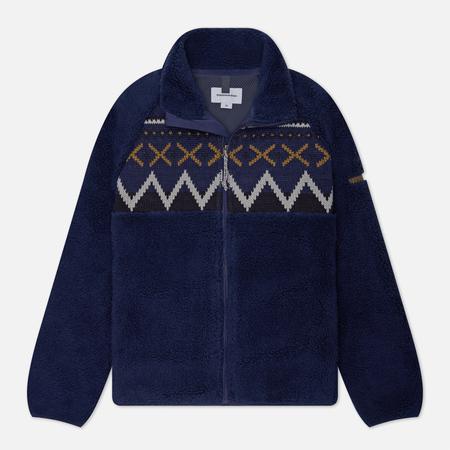 Мужская флисовая куртка  Knit Paneled Fleece, цвет фиолетовый, размер XL thisisneverthat