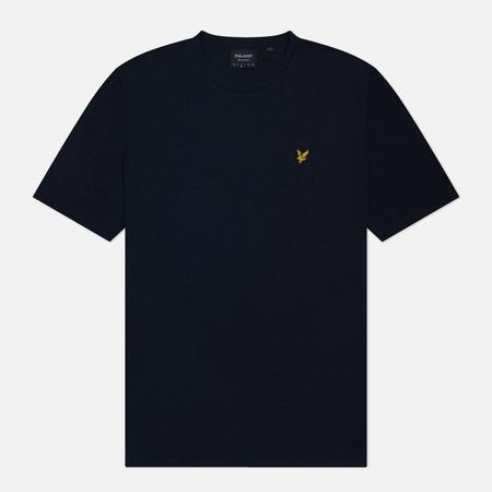 Мужская футболка  Chunky Slub, цвет синий, размер S Lyle & Scott