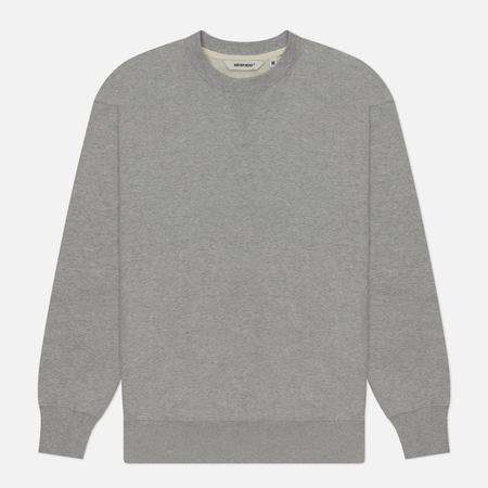 Мужская толстовка  Basic Crew Neck, цвет серый, размер L Uniform Bridge