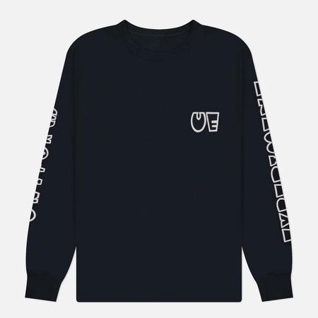 Мужской лонгслив  Authentic Wide, цвет чёрный, размер M UNIFORM EXPERIMENT