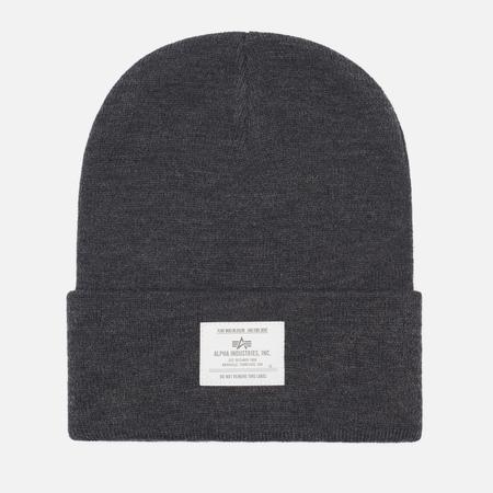 Шапка  Essential, цвет серый Alpha Industries