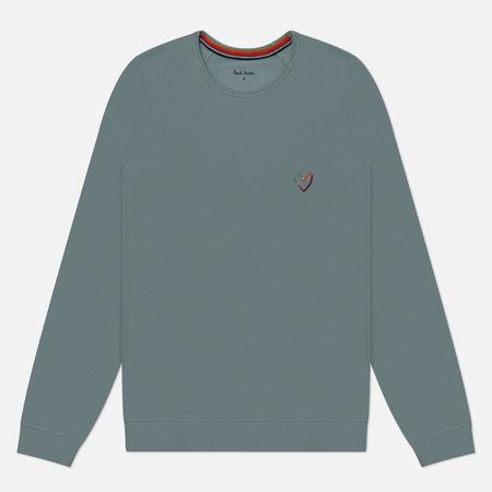 Женская толстовка  Modal Swirl Heart Crew, цвет голубой, размер M Paul Smith