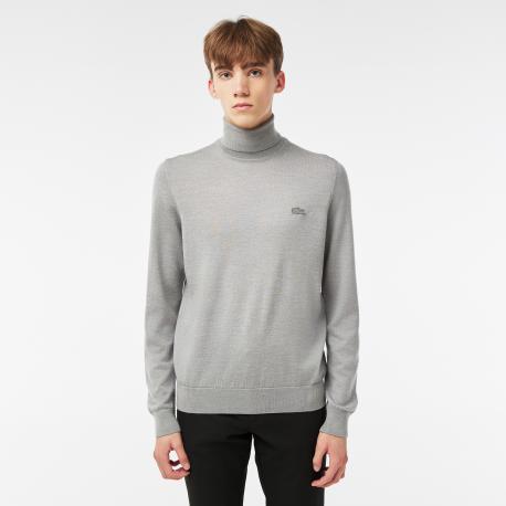 Мужская водолазка  из мериносовой шерсти Lacoste
