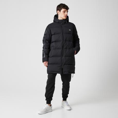 Мужская утеплённая куртка  Long Hooded Quilted Regular Fit Lacoste