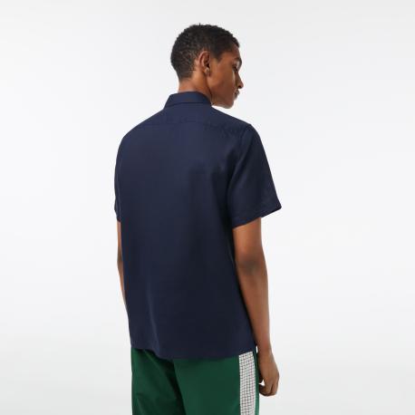 Мужская льняная рубашка Lacoste