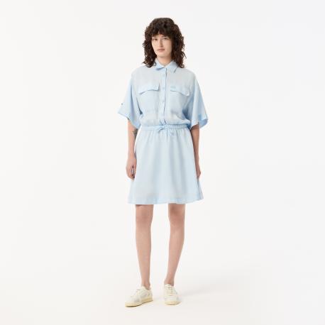 Женское платье  из эластичного хлопка Lacoste